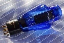 Load image into Gallery viewer, Sophia Electric Blue Glass 2A3 Tubes for 2A3 Amplifiers