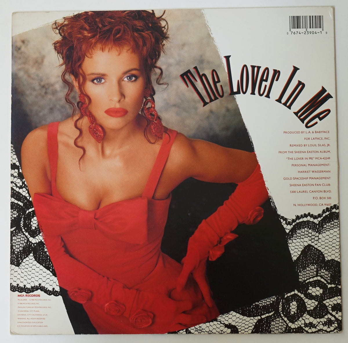 MCA007: The Love In Me by Sheena Easton – Sophia Electric