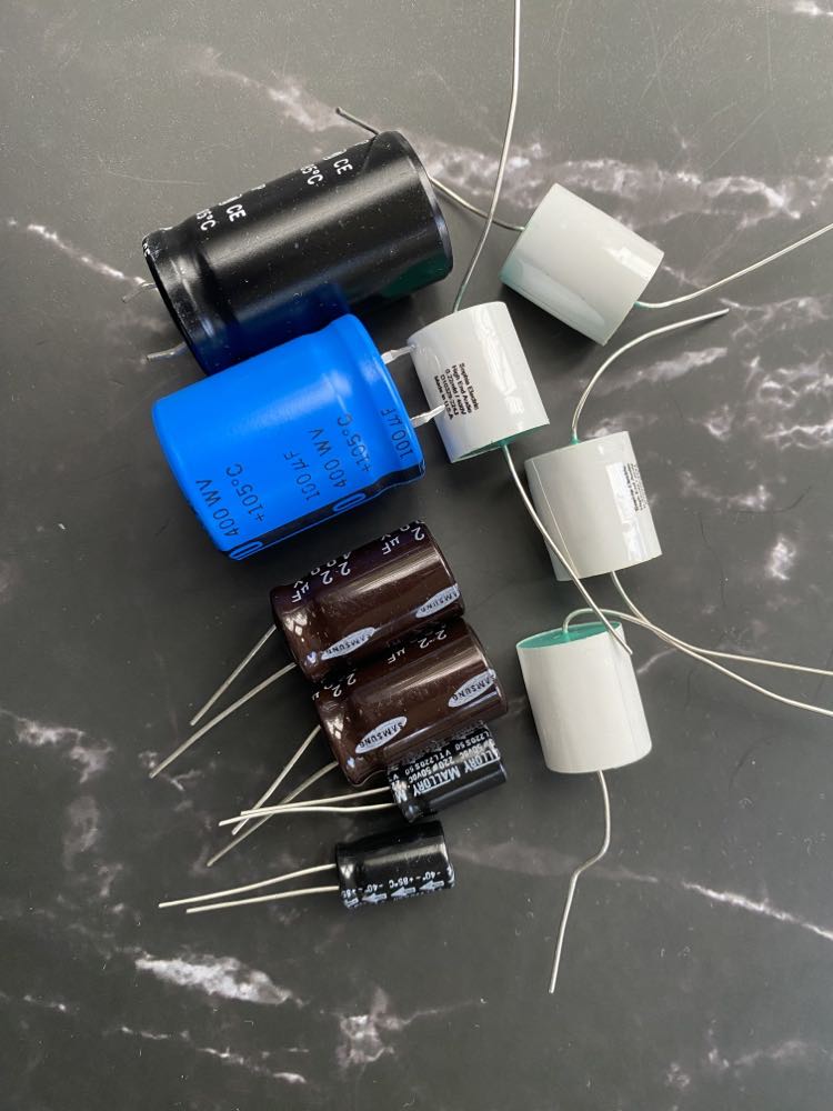 Original Sophia Electric Baby Amplifier Capacitor Upgrade Kit