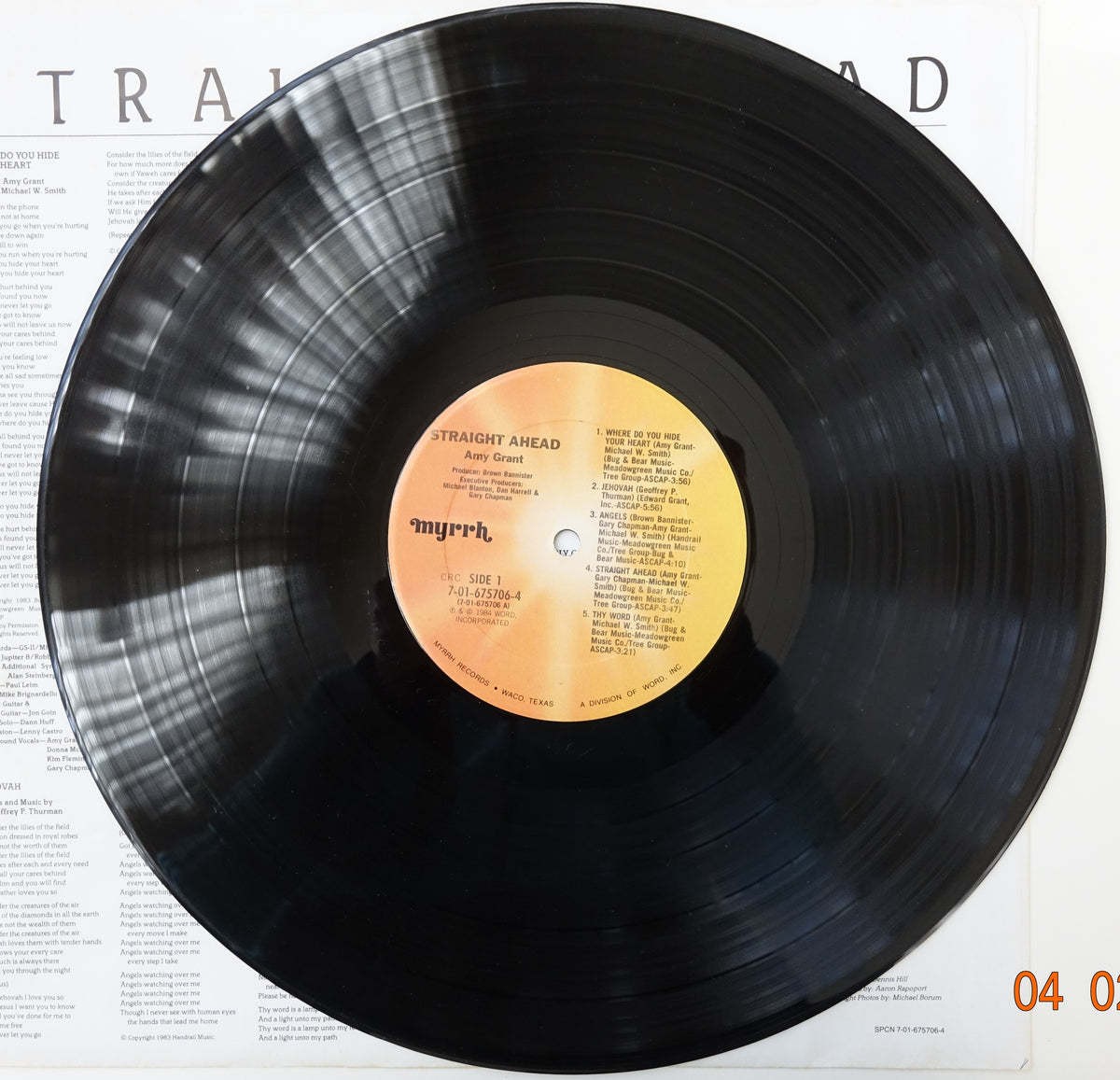 MYR001: Amy Grant – Straight Ahead – Sophia Electric