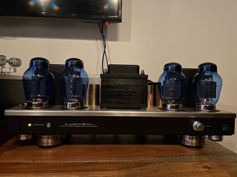 Sophia Electric KT88 Tubes in Luxman Amplifier