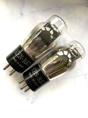 Rare NOS KEN-RAD 45 Matched Pair Like-New Condition