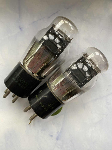 Sylvania 45 Tested Matched Pair in Excellent Working Condition