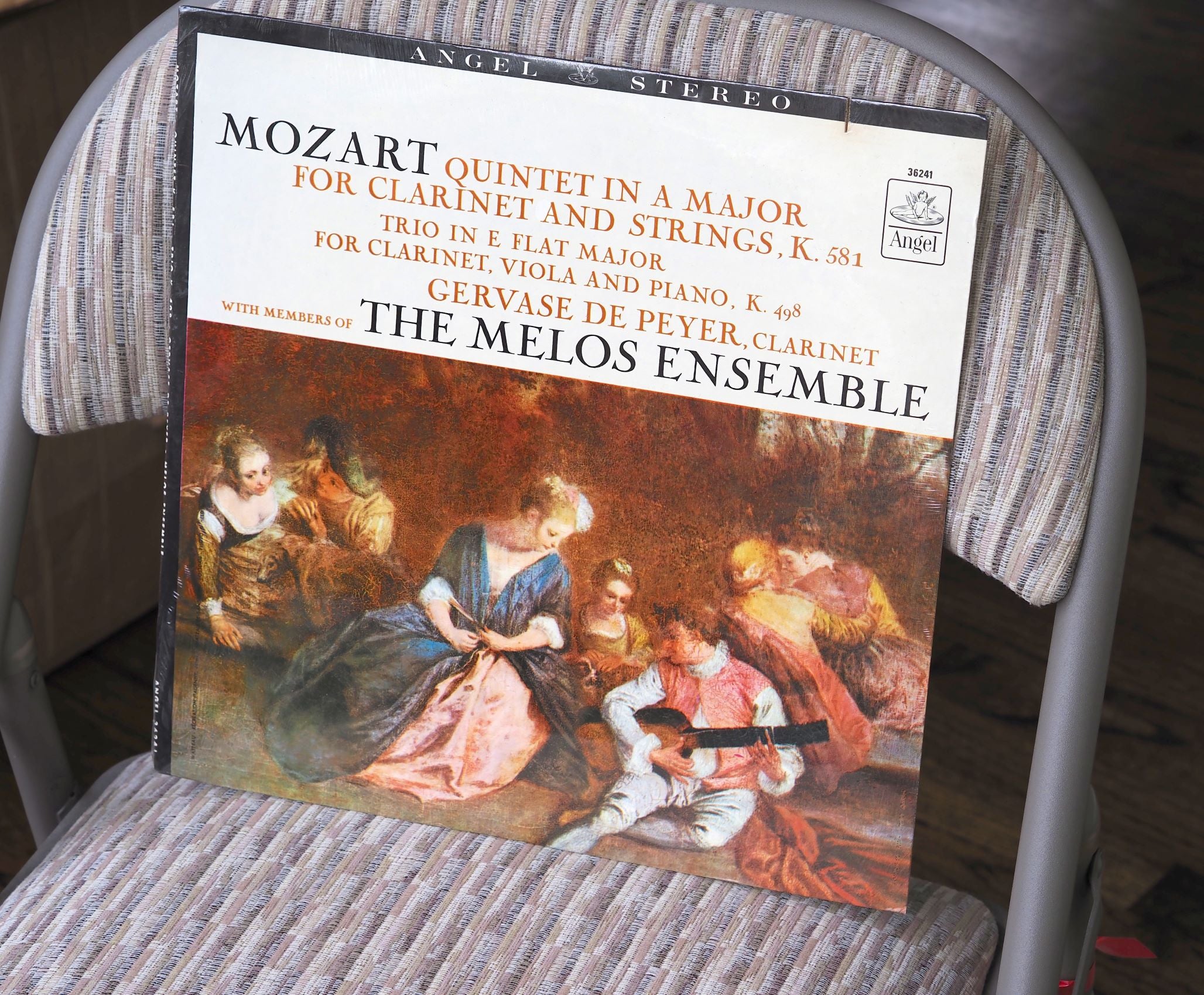 (SEALED) ANG024: Mozart Quintet in A Major k581 and Trio in E Flat Major k498