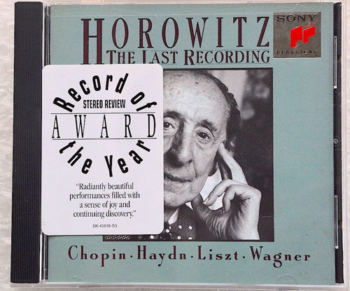 CD030: Horowitz - The Last Recording