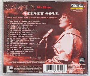 CD033: Carmen McRae Velvet Soul