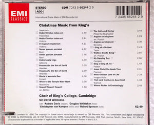 CD035: Christmas Music from King's Choir of King's College, Cambridge