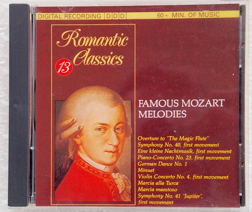 CD039: Romantic Classics - Famous Mozart Melodies