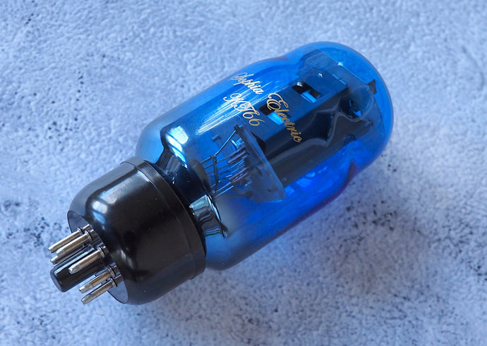 New: Sophia Electric Blue Glass KT66 tubes