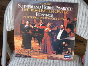 LON020: Sutherland, Horne, Pavarotti, w/ Bonynge , NYC Opera Orchestra–Live From Lincoln Center (Volume 1)