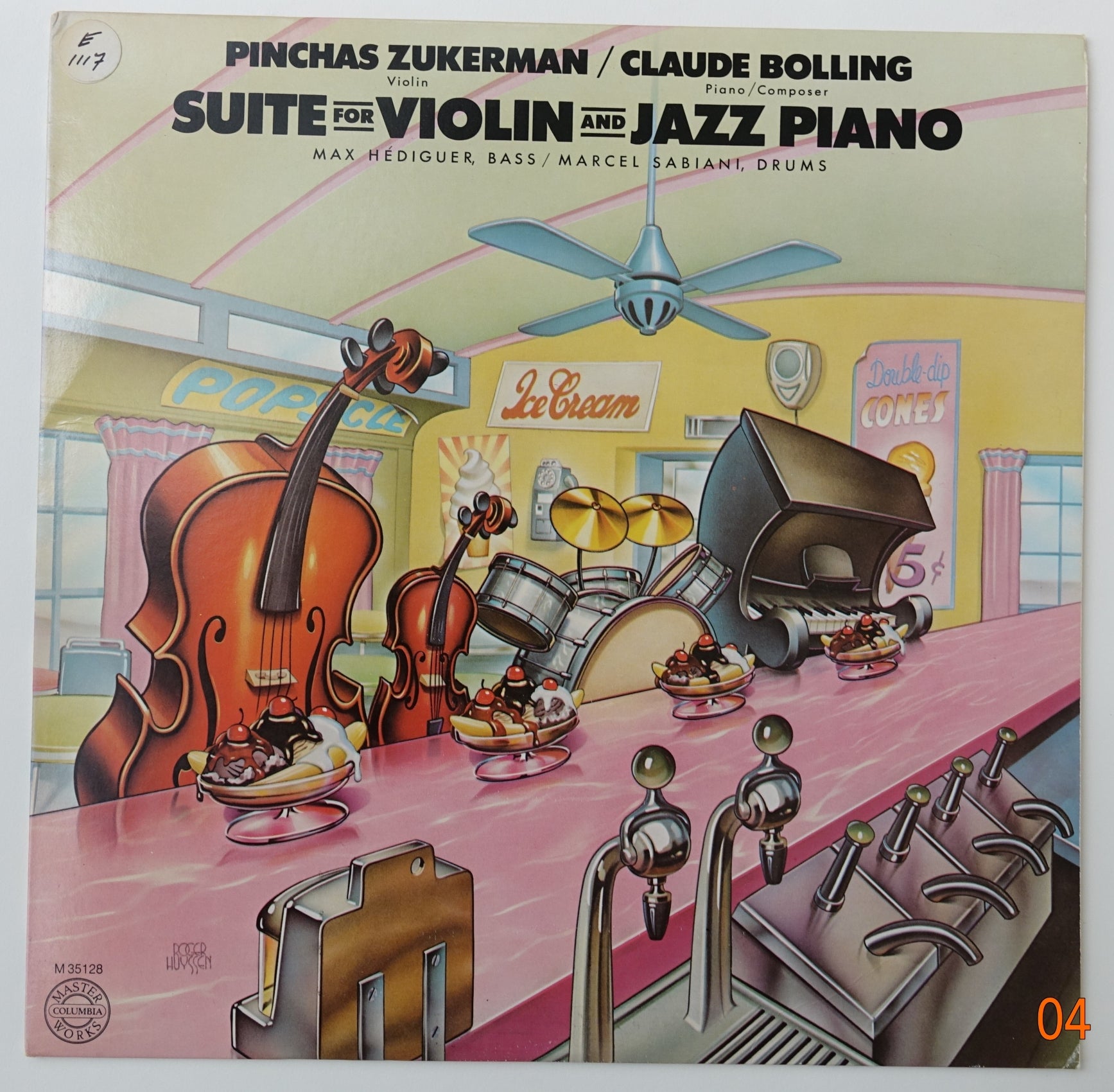 CBS014: Zukerman / Bolling - Suite for Violin and Jazz Piano