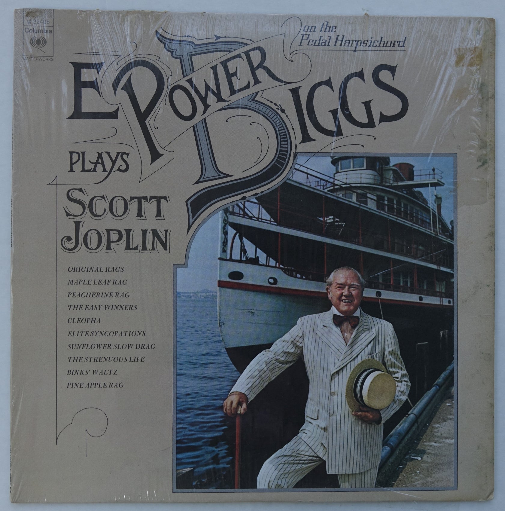 COL004: E. Power Biggs Plays Scott Joplin on the Pedal Harpsichord