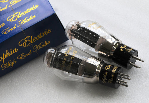 Sophia Electric Clear Glass Classic 300B Tubes  with Vintage WE 300B Soul Inside and Out