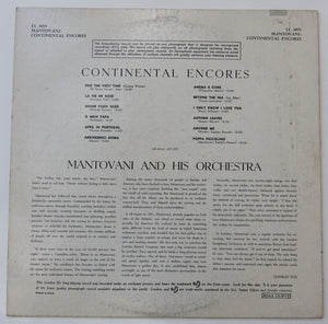 LON012: Mantovani: Continental Encores