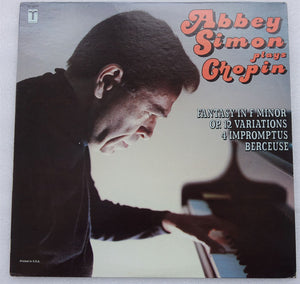 VOX001: Abbey Simon Plays Chopin - Fantasy in F Minor Op. 12 Variations 4 Impromptus Berceuse